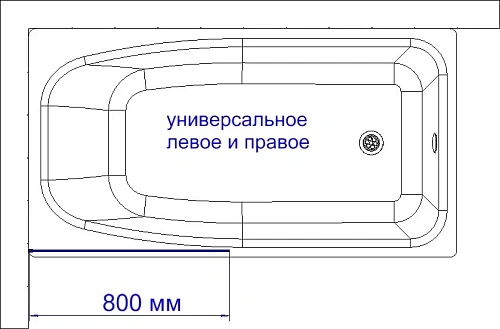Шторка на ванну DIWO Ростов 4GW010 неподвижная, 80x150 507479 Шторка на ванну DIWO Ростов 4GW010 неподвижная, 80x150 507479