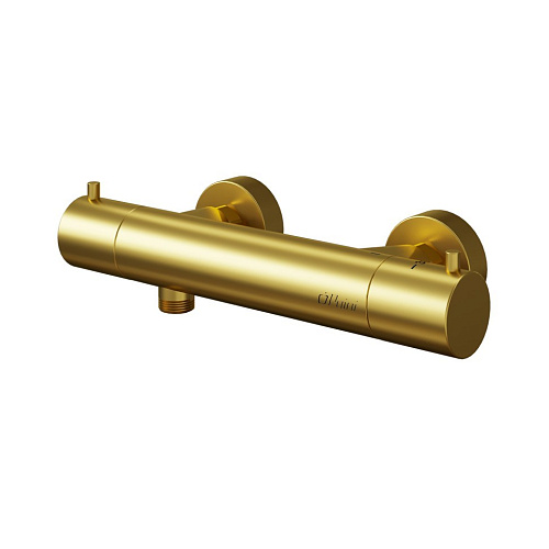 Смеситель для душа Paini Cox 78PJ511TH без аксессуара, с термостатом, золото матовое Смеситель для душа Paini Cox 78PJ511TH без аксессуара, с термостатом, золото матовое