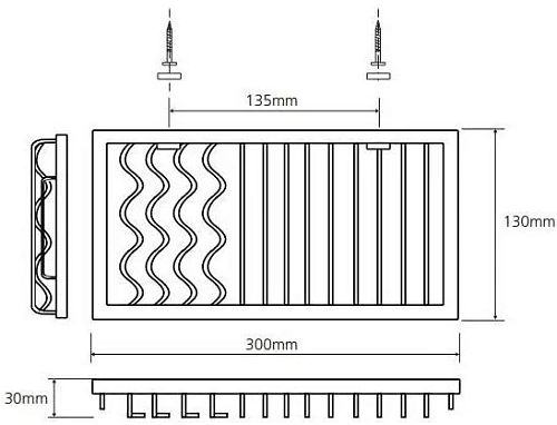 Полка Bemeta CYTRO 102308082 Полка Bemeta CYTRO 102308082