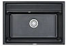 Кухонная мойка Granula KS-7301, ШВАРЦ (чёрный металлик), кварц 730х510 Кухонная мойка Granula KS-7301, ШВАРЦ (чёрный металлик), кварц 730х510