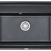 Кухонная мойка Granula KS-7301, ШВАРЦ (чёрный металлик), кварц 730х510 Кухонная мойка Granula KS-7301, ШВАРЦ (чёрный металлик), кварц 730х510