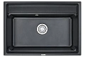 Кухонная мойка Granula KS-7301, ШВАРЦ (чёрный металлик), кварц 730х510 Кухонная мойка Granula KS-7301, ШВАРЦ (чёрный металлик), кварц 730х510