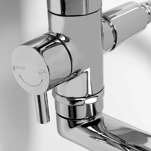 Смеситель для ванны WasserKRAFT Vils 5602L хром Смеситель для ванны WasserKRAFT Vils 5602L хром