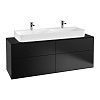 Картинка анонса товара «тумба под раковину villeroy &amp; boch finion 160 см, с подсветкой g20200pd»