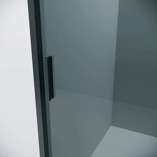 Душевая дверь GROSSMAN Style 100.K33.05.110.21.10 (110x195) черный матовый, стекло тонированное Душевая дверь GROSSMAN Style 100.K33.05.110.21.10 (110x195) черный матовый, стекло тонированное