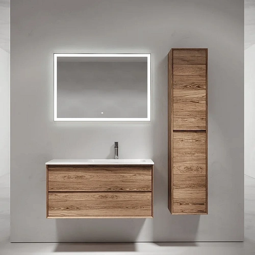 Тумба под раковину Sancos Marmi 2.0 MR2.0100RECH правая, 995х445х520, дуб чарльстон, подвесная Тумба под раковину Sancos Marmi 2.0 MR2.0100RECH правая, 995х445х520, дуб чарльстон, подвесная