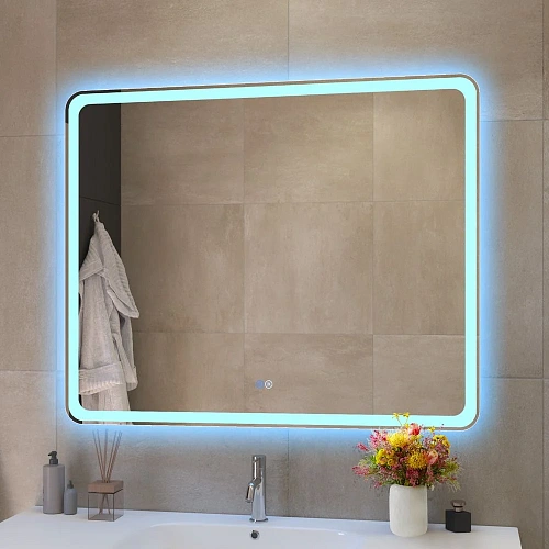 Зеркало CEZARES MULTICOLORE с подсветкой RGB и сенсорным выключателем CZR-SPC-MC-1000-800-RGB-TCH 1000x800x30 Зеркало CEZARES MULTICOLORE с подсветкой RGB и сенсорным выключателем CZR-SPC-MC-1000-800-RGB-TCH 1000x800x30