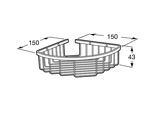 Полка Roca Hotels 816401001 Полка Roca Hotels 816401001