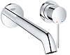 Картинка анонса товара «смеситель для раковины grohe essence+ на 2 отверстия (вынос 230 мм), хром (19967001) внешняя часть»