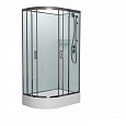Душевая кабина Frank F412/1R правосторонняя White без крыши белый профиль 120x80 182009