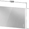 Зеркало Duravit XVIU XV70440B1B1 с подсветкой 122 см Шампань матовый Зеркало Duravit XVIU XV70440B1B1 с подсветкой 122 см Шампань матовый