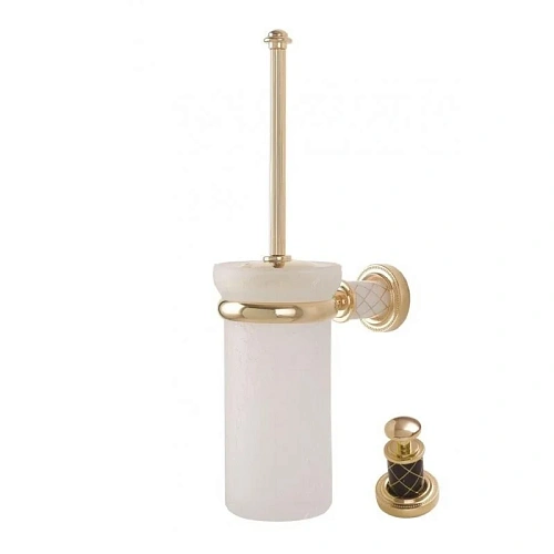 Ершик для унитаза Boheme MURANO 10913-CH-G GOLD (шоколад) Ершик для унитаза Boheme MURANO 10913-CH-G GOLD (шоколад)