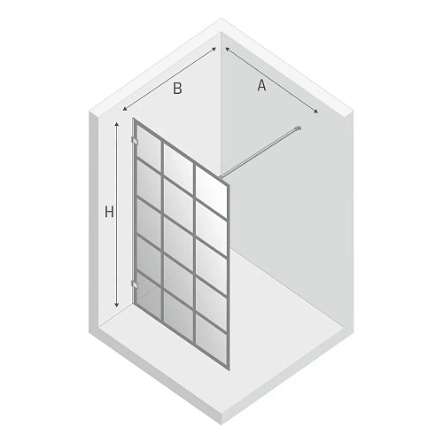 Душевая перегородка NEW TRENDY AVEXA BLACK 140x200 EXK-2027 (черный) Душевая перегородка NEW TRENDY AVEXA BLACK 140x200 EXK-2027 (черный)