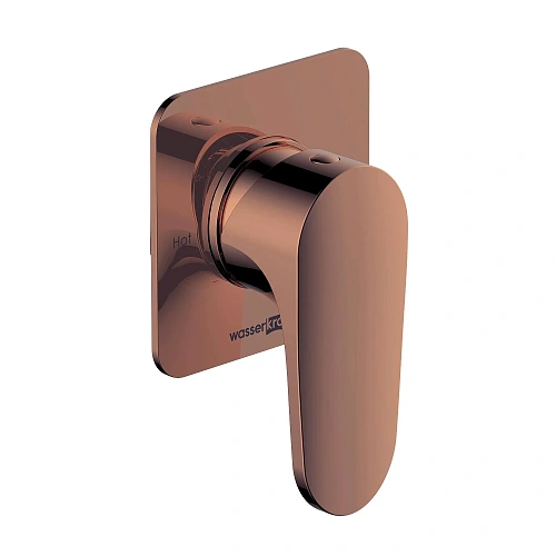 Смеситель для душа WasserKRAFT Asphe 7751 розовое золото Смеситель для душа WasserKRAFT Asphe 7751 розовое золото