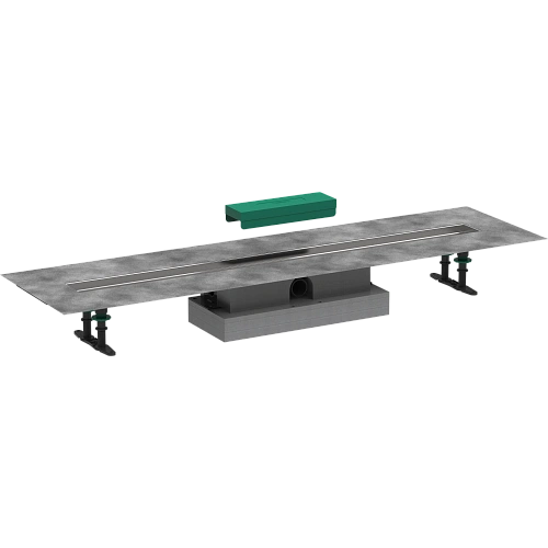 Душевой лоток Hansgrohe uBox universal для установки вровень с полом, внешняя часть слива 100 см 56020180. Душевой лоток Hansgrohe uBox universal для установки вровень с полом, внешняя часть слива 100 см 56020180.