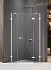 Картинка анонса товара «душевой уголок new trendy avexa white r 90x90x200 exk-3865 белый»
