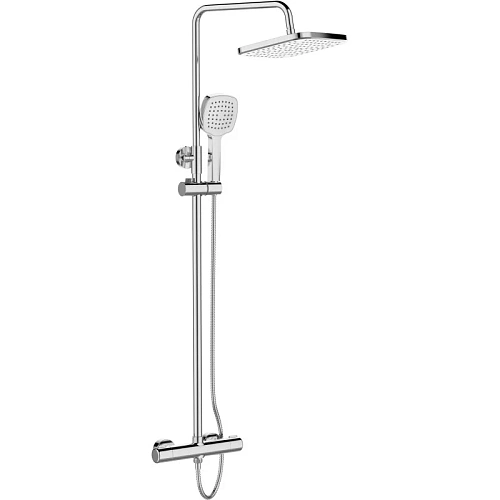 Душевая система Orange Thermo T02S4-912cr c термостатом, хром Душевая система Orange Thermo T02S4-912cr c термостатом, хром