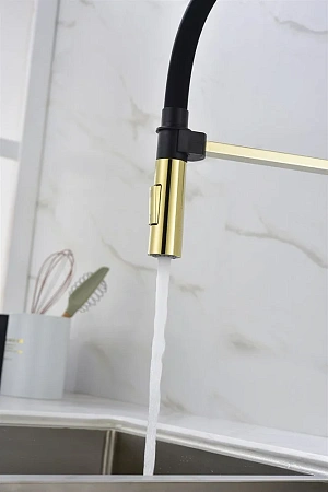 Смеситель для кухни Paulmark Halt, золото, Ha214021-G Смеситель для кухни Paulmark Halt, золото, Ha214021-G