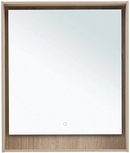 Зеркало Aquanet Милан 70 дуб светлый 00336404 Зеркало Aquanet Милан 70 дуб светлый 00336404