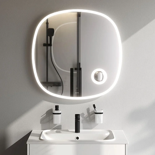 Зеркало AM.PM Func M8FMOX0803SA с LED-подсветкой, сенсорром Зеркало AM.PM Func M8FMOX0803SA с LED-подсветкой, сенсорром