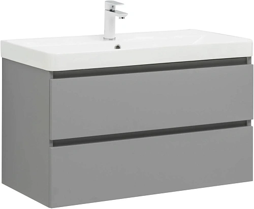 Тумба под раковину Aquanet Вега 2.0 90 мисти грин 00337962 подвесная Тумба под раковину Aquanet Вега 2.0 90 мисти грин 00337962 подвесная