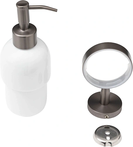 Дозатор жидкого мыла Allen Brau Priority 6.31006-MG графит браш Дозатор жидкого мыла Allen Brau Priority 6.31006-MG графит браш