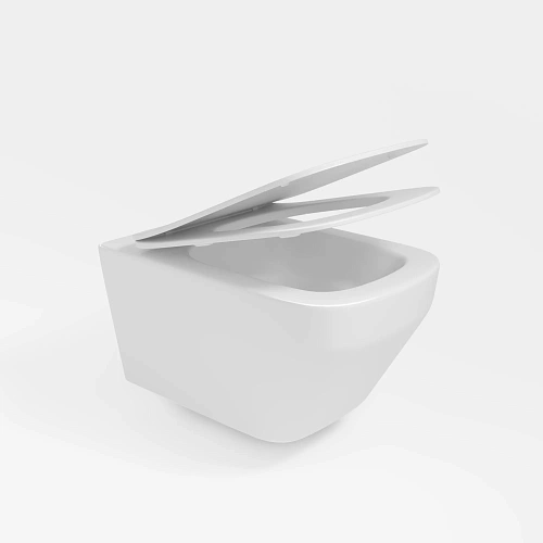 Унитаз подвесной Vincea Tornado Edge VT1-38T, цвет белый, ультратонкое soft-close сиденье Унитаз подвесной Vincea Tornado Edge VT1-38T, цвет белый, ультратонкое soft-close сиденье