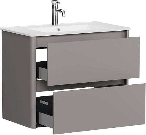 Тумба под раковину Allen Brau Gravity 80 1.370009.PGM платина матовый Тумба под раковину Allen Brau Gravity 80 1.370009.PGM платина матовый