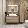 Картинка анонса товара «тумба со столешницей и раковиной belbagno kraft 100 kraft100rnn-kepbo-1346-set подвесная kraft100rnn-kepbo-1346-set»