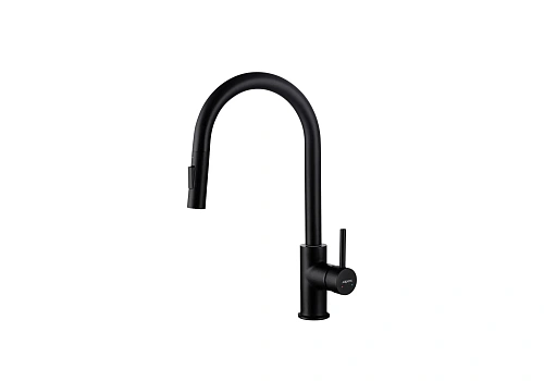 Смеситель для кухни Aquatek ЕВРОПА AQ1384MB Черный матовый Смеситель для кухни Aquatek ЕВРОПА AQ1384MB Черный матовый