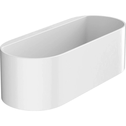 Контейнер Hansgrohe WallStoris глубокая 27912700, матовый белый Контейнер Hansgrohe WallStoris глубокая 27912700, матовый белый