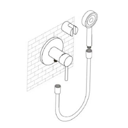 Смеситель для душа Kaiser Merkur 26317 Смеситель для душа Kaiser Merkur 26317