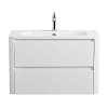 Картинка анонса товара «тумба под раковину cezares relax-800-2c-so-bl bianco lucido 796x477 подвесная»