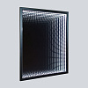 Картинка анонса товара «зеркало vincea led vlm-2m600mb, 600x800 c сенсорным выключателем и диммером, черное vlm-2m600b»