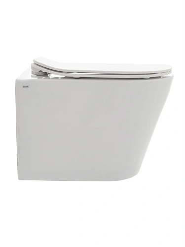Унитаз подвесной AQUAme AQM2001 с сиденьем SoftClose, технология смыва Rimless, скрытый крепеж 515x3 Унитаз подвесной AQUAme AQM2001 с сиденьем SoftClose, технология смыва Rimless, скрытый крепеж 515x3