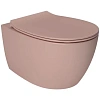 Унитаз подвесной Allen Brau Fantasy 4.11004.SM розовый без сиденья