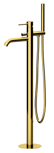 Смеситель для ванны Remer X Style X08DO, золото глянцевое Смеситель для ванны Remer X Style X08DO, золото глянцевое