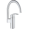 Смеситель для кухни GROHE Eurosmart new с высоким изливом, хром (33202002) Смеситель для кухни GROHE Eurosmart new с высоким изливом, хром (33202002)