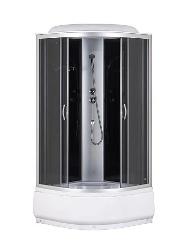 Душевая кабина Taliente 90x90x215см, четверть круга, тонированное стекло TA-9090G Душевая кабина Taliente 90x90x215см, четверть круга, тонированное стекло TA-9090G