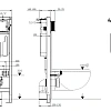 Инсталляция для унитаза Allen Brau Pneumatic Slim 9.11102.20 Инсталляция для унитаза Allen Brau Pneumatic Slim 9.11102.20