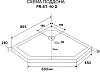 Картинка анонса товара «душевой поддон grossman pr-st-90d (90x90)»