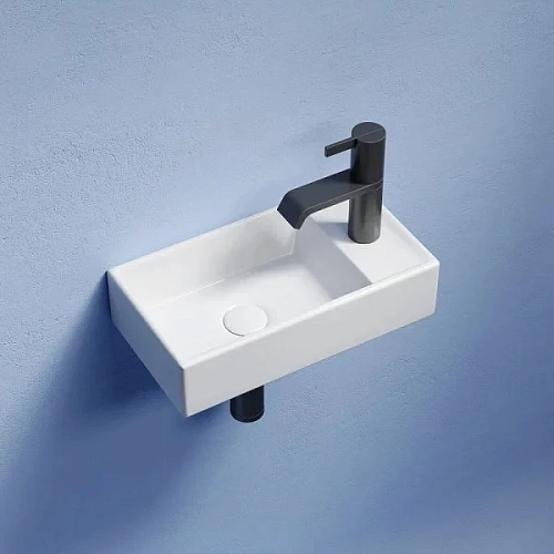 Раковина Ceramica Nova ELEMENT CN6051L белый подвесная Раковина Ceramica Nova ELEMENT CN6051L белый подвесная