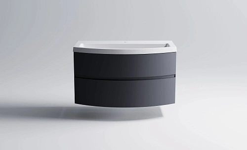 Тумба с раковиной Astra-Form Венеция 2.0 800 мм 03100004ral7024+04010022 темно-серый (RAL7024 матовый) Тумба с раковиной Astra-Form Венеция 2.0 800 мм 03100004ral7024+04010022 темно-серый (RAL7024 матовый)