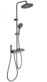 Душевая система Wonzon & Woghand с термостатом, темный графит (WW-B3580-BGG) Душевая система Wonzon & Woghand с термостатом, темный графит (WW-B3580-BGG)