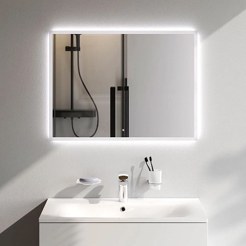 Зеркало AM.PM Spirit V2.0 M71AMOX0801SA с LED-подсветкой и системой антизапотевания, сенсор, 80 см Зеркало AM.PM Spirit V2.0 M71AMOX0801SA с LED-подсветкой и системой антизапотевания, сенсор, 80 см