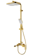 Душевая система Raglo R02.24.03, золотой сатин Душевая система Raglo R02.24.03, золотой сатин