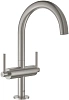 Смеситель для раковины GROHE Atrio New, суперcталь (21022DC3)