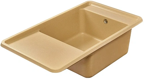 Кухонная мойка Aquaton Беллис 87 1A724832BS260 из литого мрамора, латте Кухонная мойка Aquaton Беллис 87 1A724832BS260 из литого мрамора, латте