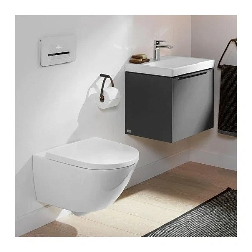 Унитаз подвесной Villeroy & Boch Subway 3.0 4670T001 (4670 T0 01) TwistFlush 4670TS01 Унитаз подвесной Villeroy & Boch Subway 3.0 4670T001 (4670 T0 01) TwistFlush 4670TS01