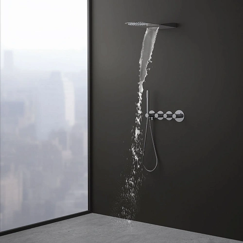 Душевая система Timo Saona SX-2350/00SM встраиваемая с термостатом хром Душевая система Timo Saona SX-2350/00SM встраиваемая с термостатом хром